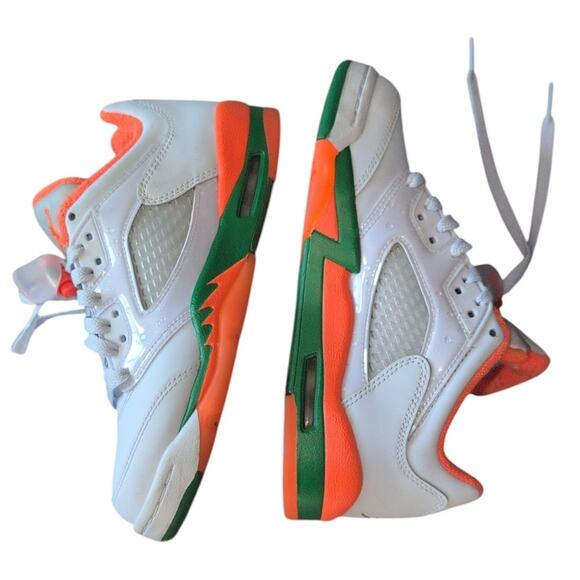 Jordan 5 Retro Low Hurricane GS Sneakers | Youth Size 4Y | Excellent Condition - Picture 3 of 5